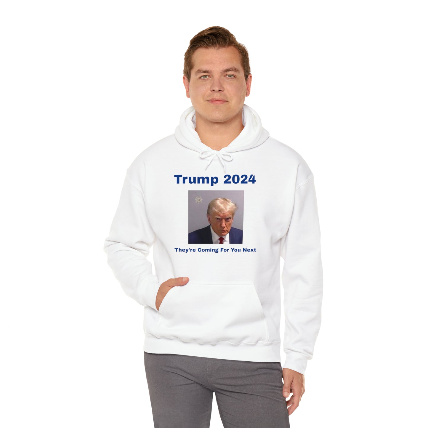 Trump Mugshot Hoodie / Hooded Sweatshirt Unisex