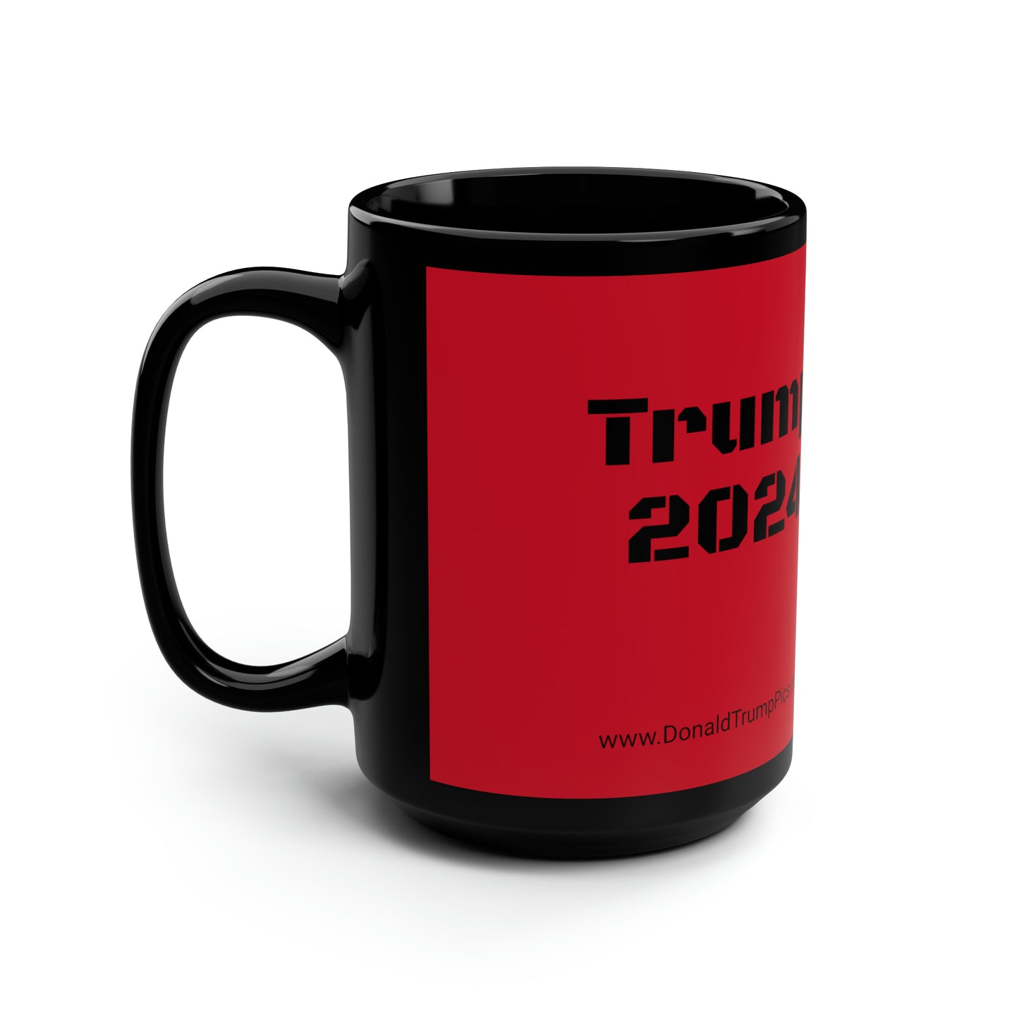 Custom Trump '24 Coffee Mug Red 15oz