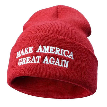 Trump Knit Winter MAGA Hat