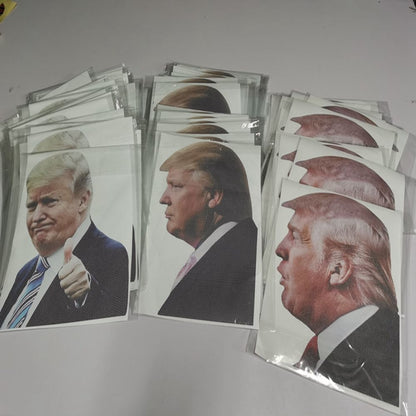 1-PC President Donald Trump Car Sticker Life-Size Person Exterior Window Decal