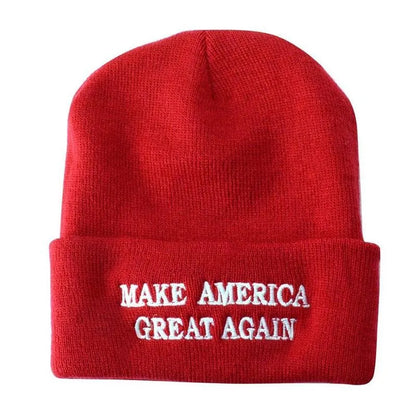 Trump Knit Winter MAGA Hat