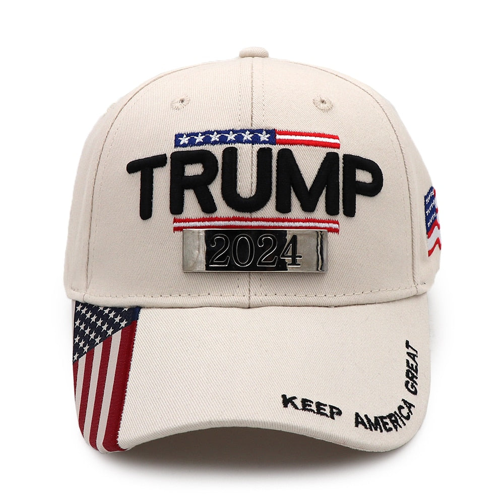 Trump 2024 Cap Baseball Hat Emroidered