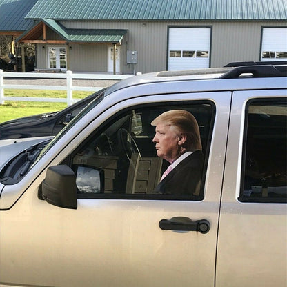 1-PC President Donald Trump Car Sticker Life-Size Person Exterior Window Decal