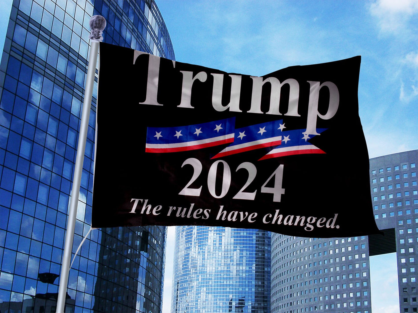 Trump 2024 Flag Presidential Banners- Many Styles!