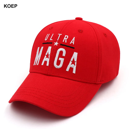 Trump Ultra MAGA Embroidered Baseball Hat / Cap