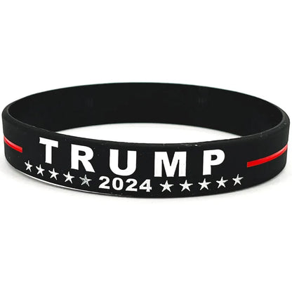 Trump 2024 Silicone Adult Size Bracelet