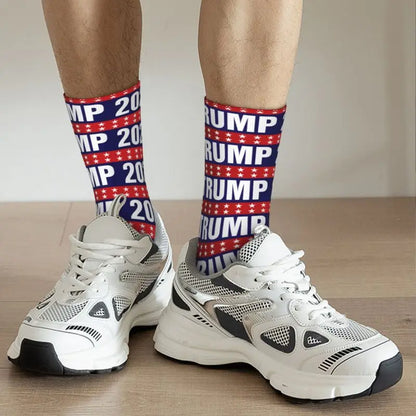 Custom Trump 2024 Men Women Crew Socks