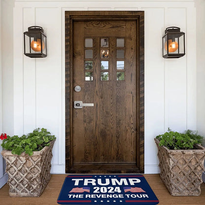 Trump 2024 "The Revenge Tour" Doormat, Welcome Mat