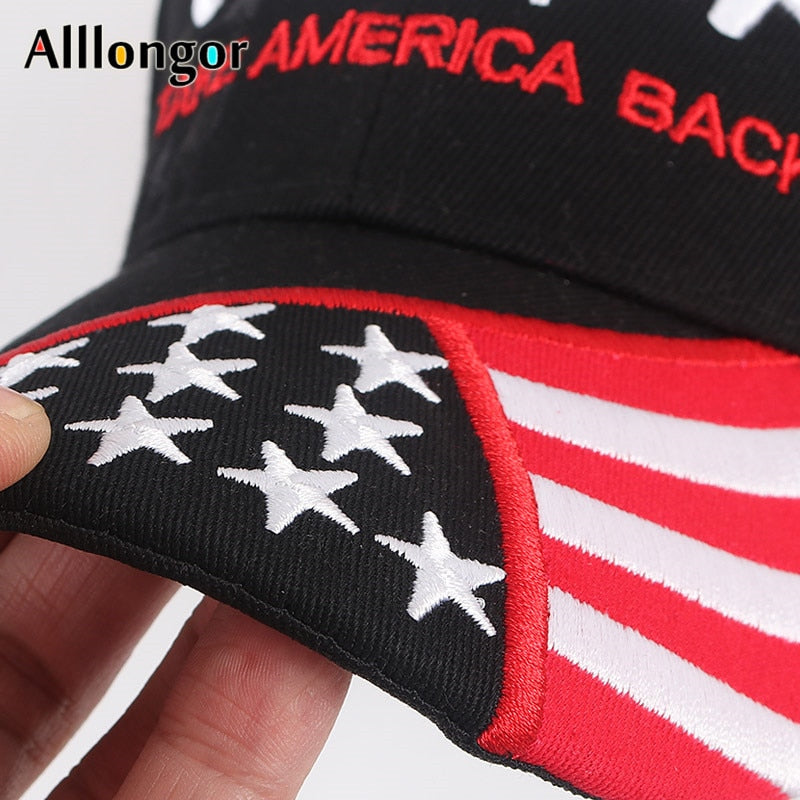 Trump 2024 Cap Baseball Hats "Take America Back" Snapback Embroidered