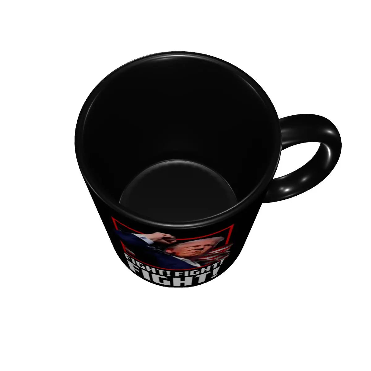 Donald Trump Fight Fight Fight Ceramic Mug 2024